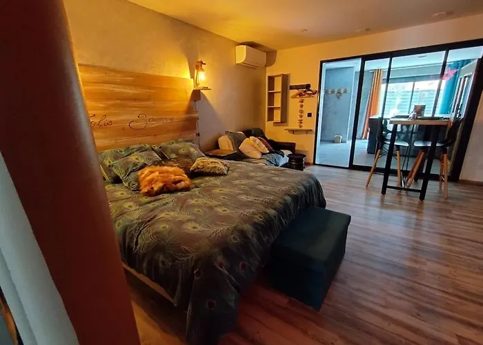 Appartement Jacuzzi Sauna Pour 2 Personnes *